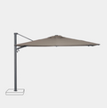 Parasol déporté anti-vent 3x4m - Structure anthracite