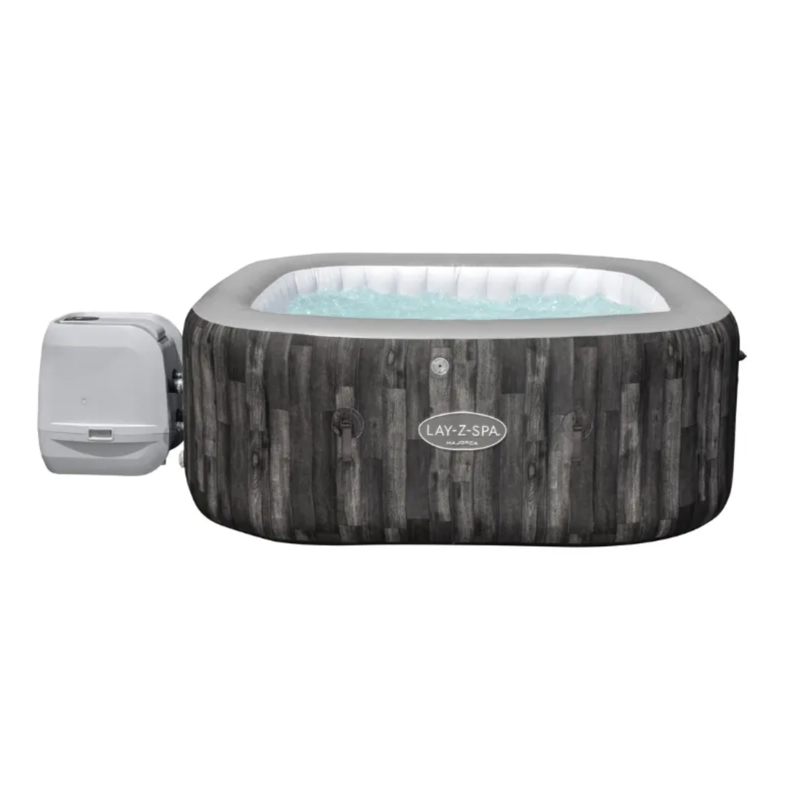Spa gonflable carré Lay-Z-Spa Majorca HydroJet Pro 4-6 personnes