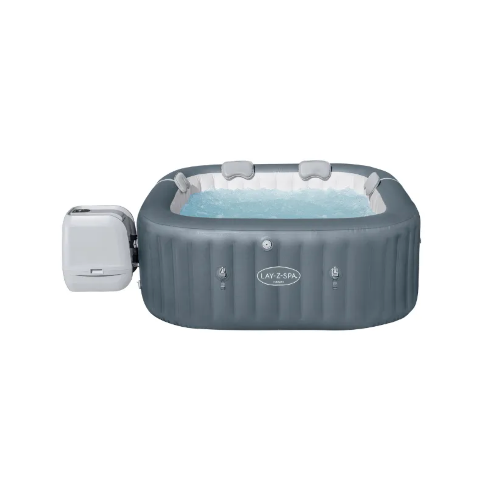 Spa gonflable carré Lay-Z-Spa Hawaii HydroJet Pro 4-6 personnes